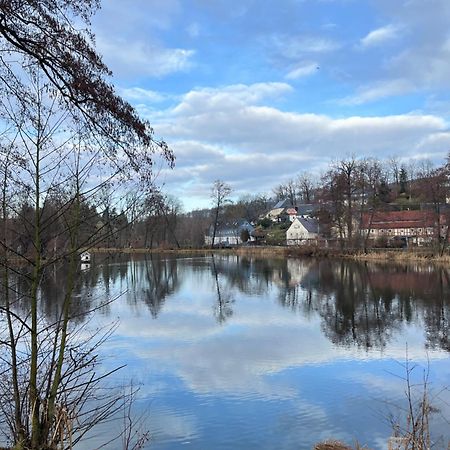 Ferienwohnung Idyll Am Weigsdorfer Teich Cunewalde Exteriör bild