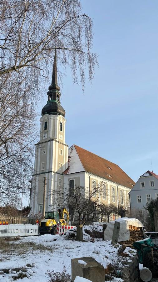 Ferienwohnung Idyll Am Weigsdorfer Teich Cunewalde Exteriör bild